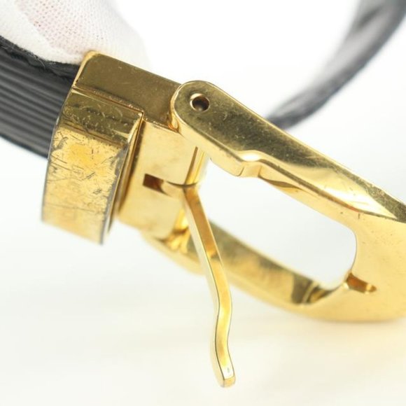 Louis Vuitton 85/34 Black Epi Leather Ceinture - Picture 10 of 12